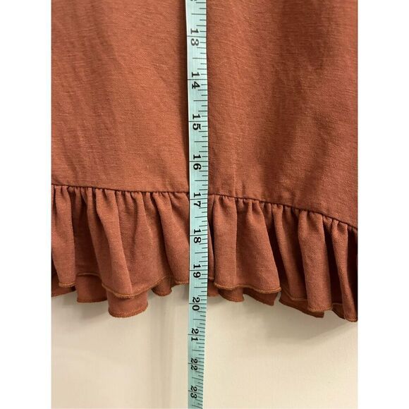 Bishop + Young ruffle sleeve top size M - Picture 6 of 6